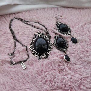 Killstar Ethel necklace and earrings